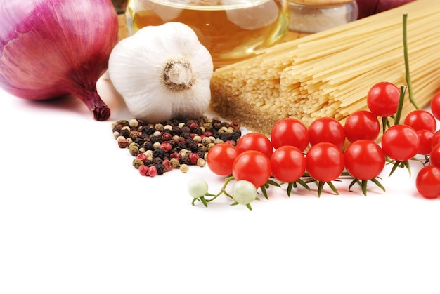 Świeże składniki w kuchni